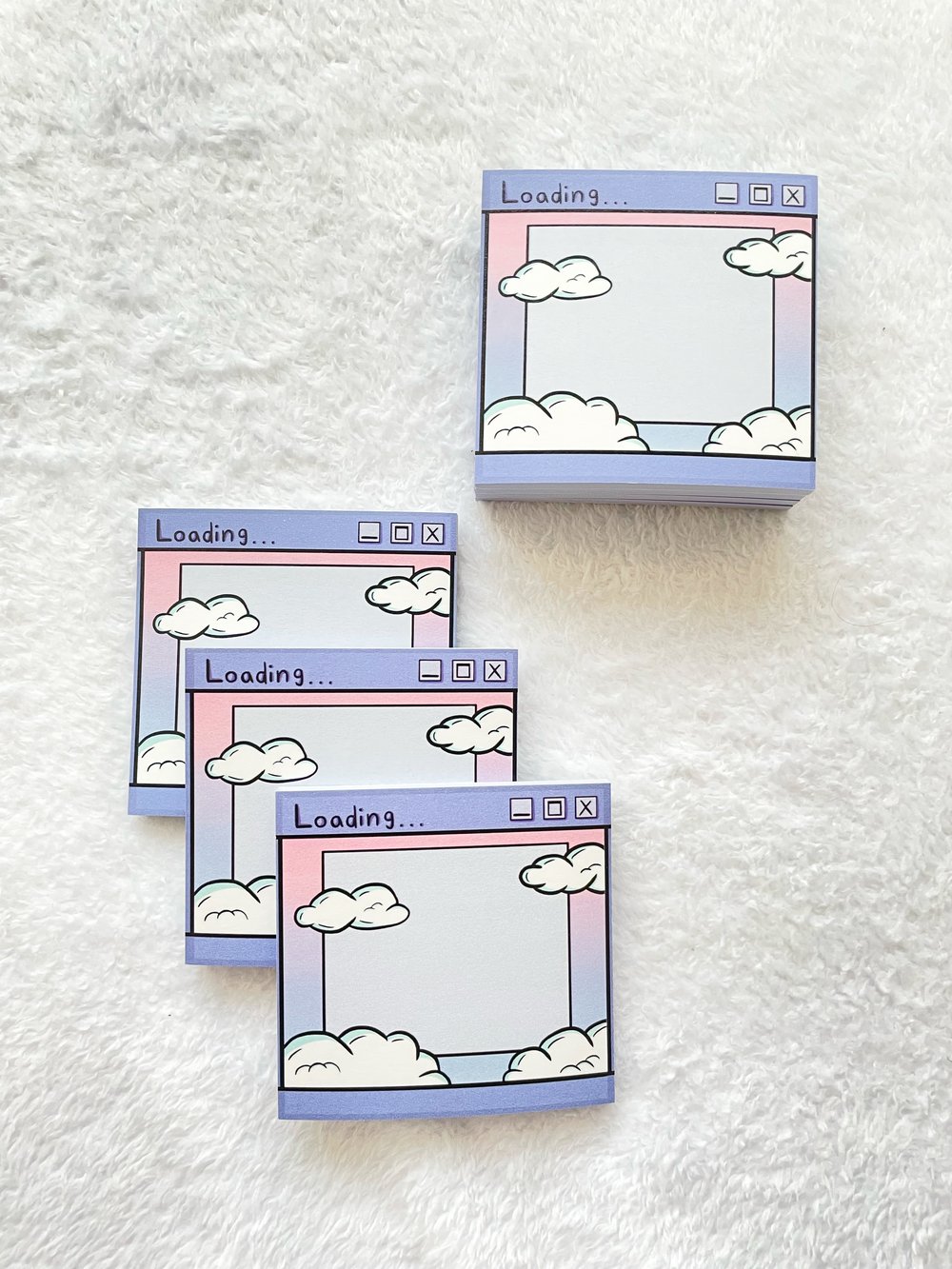 Image of Cloudy Night Sticky Notes