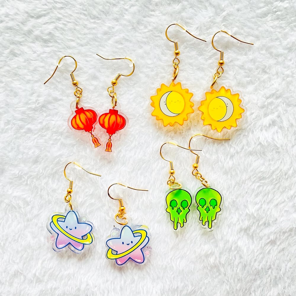 Image of Acrylic Earrings Vol.1