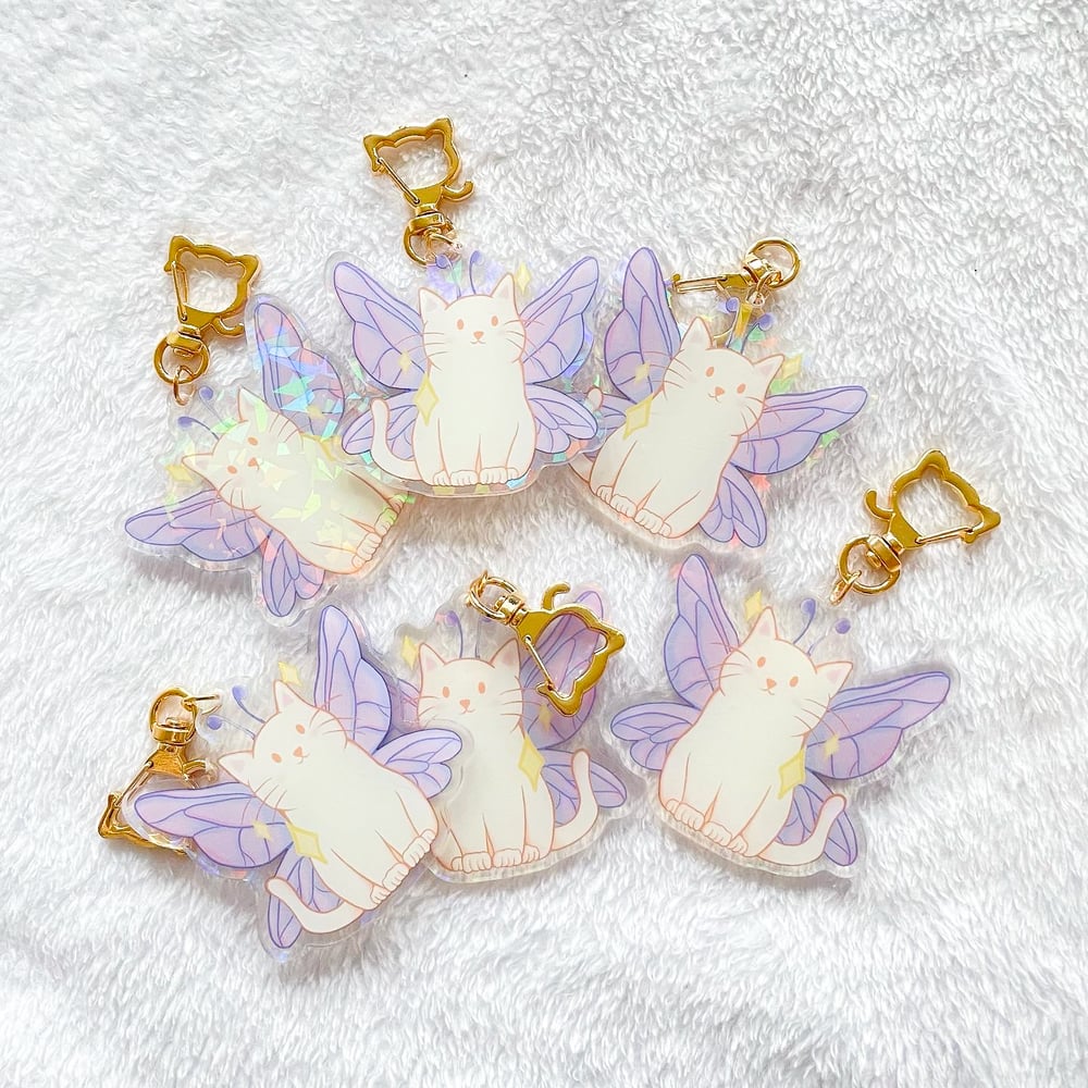 Image of Fairy Cat Keychain