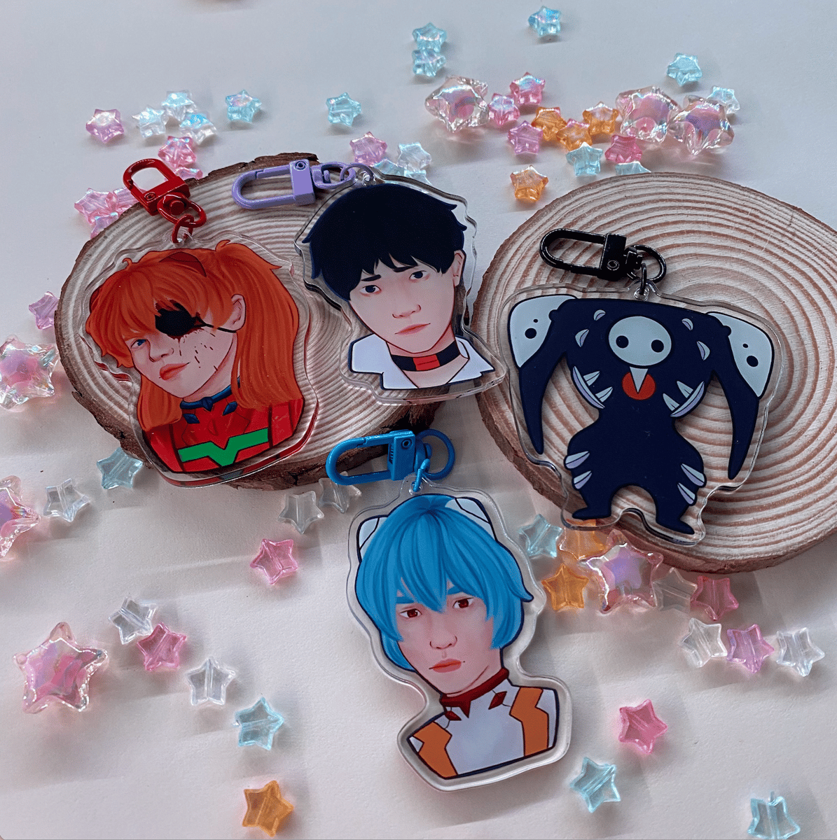 ☆ EVANGELION KEYCHAIN ☆ Arasherc store - Main Image