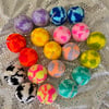Medium Spotted Fluff Earrings