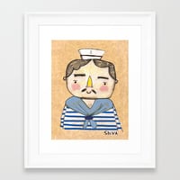 Image 1 of Cute Sailor Art Print