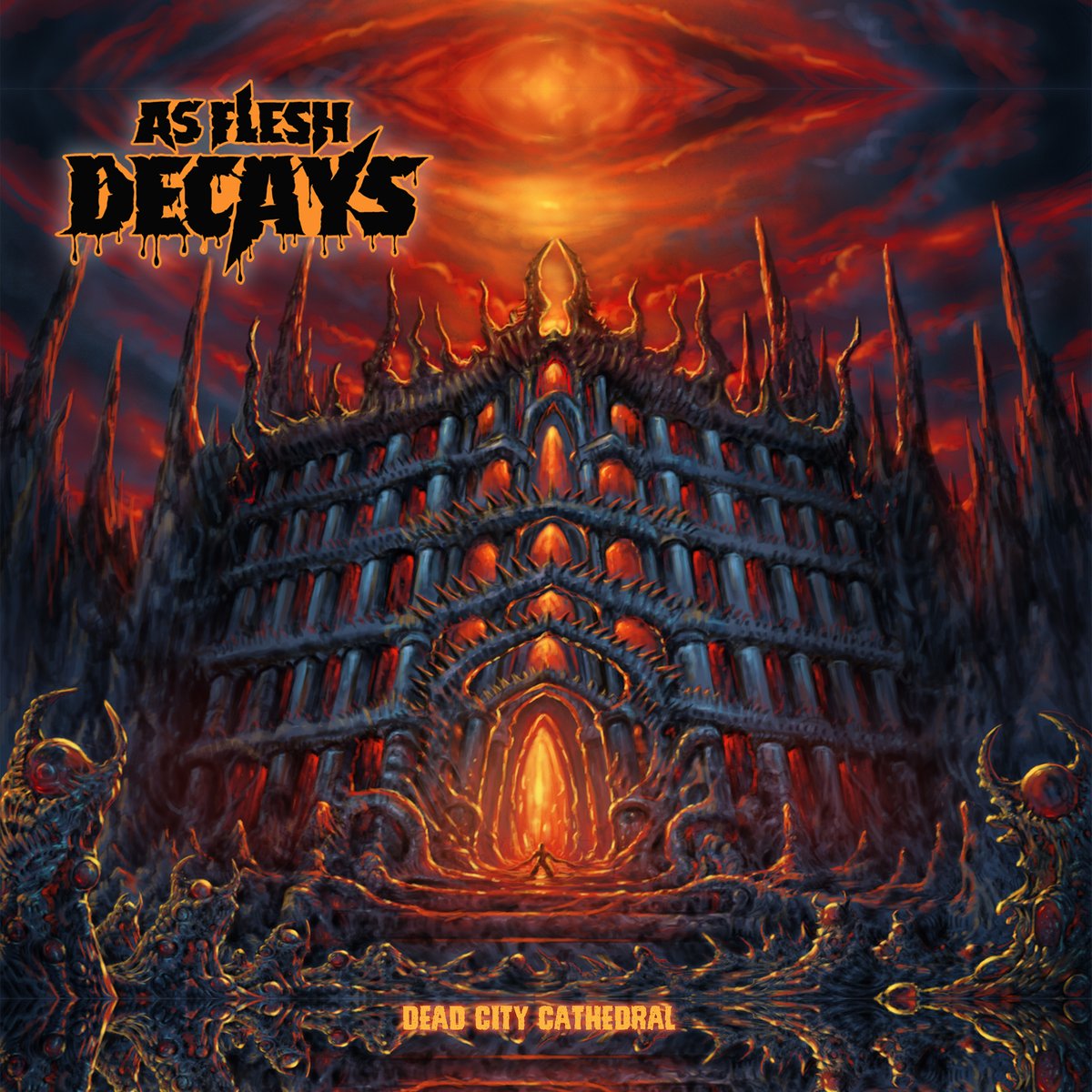 1054 — As Flesh Decays - Dead City Cathedral CD
