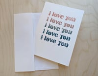 Image 3 of I Love You Card