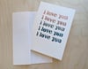 I Love You Card