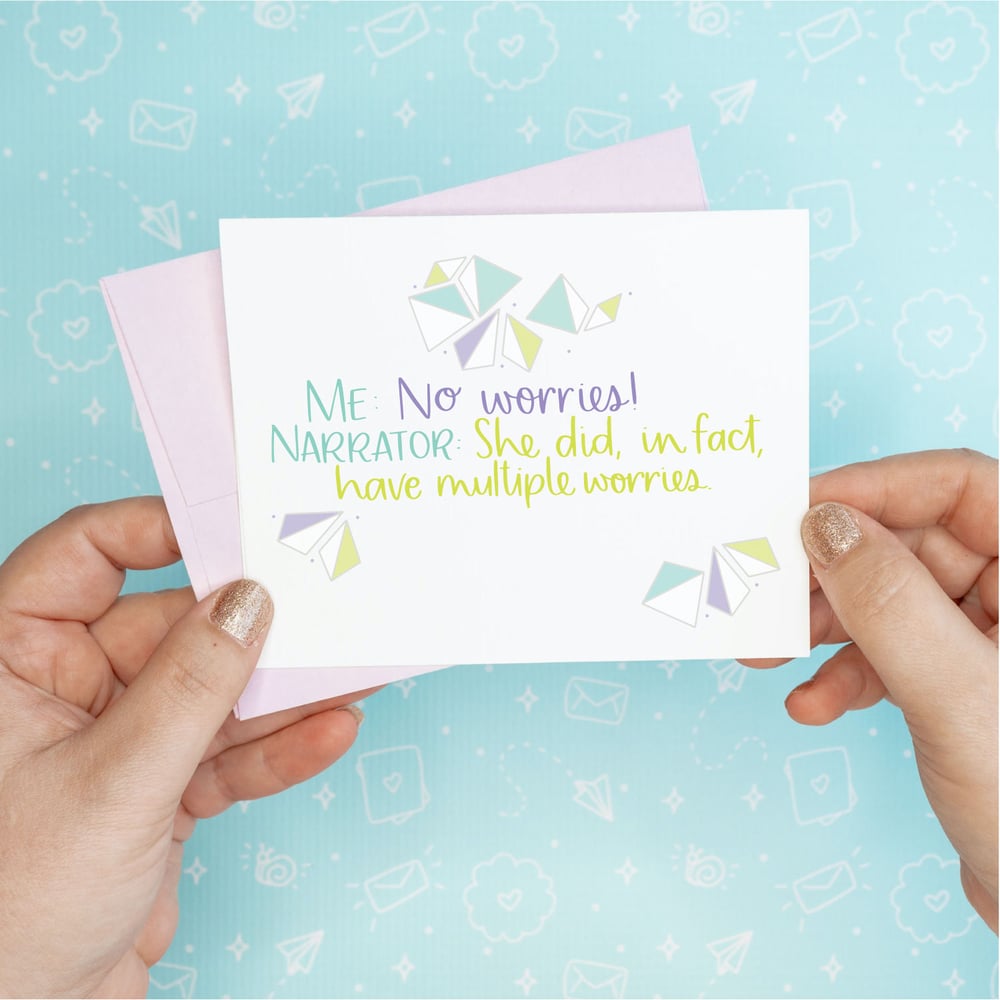 Image of No Worries Card