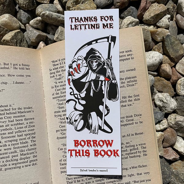 Image of Borrow This Book Bookmark [set of five]