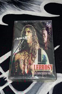 Image 2 of LEPROSY “En Concierto Vol.  1” TAPE