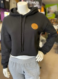 Image 1 of PL Ladies Patch Crop Hoodie 