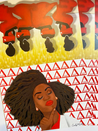 Image of Delta Notecards Sorors