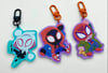 Spiderverse Glitter Charms