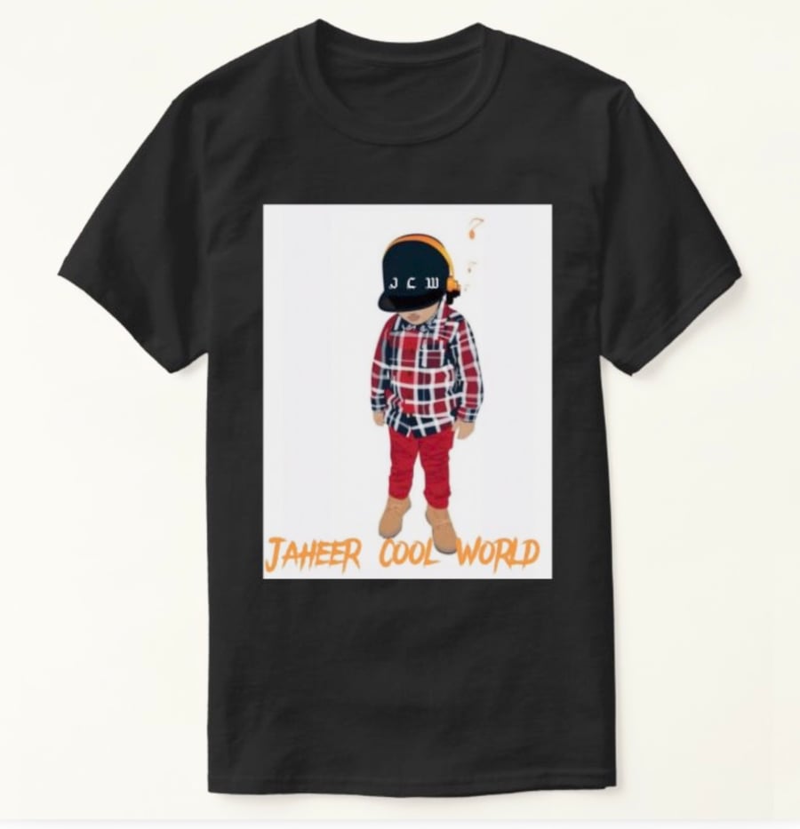 Image of Jaheer Cool world Basic Dark T-Shirt (Unisex) adult