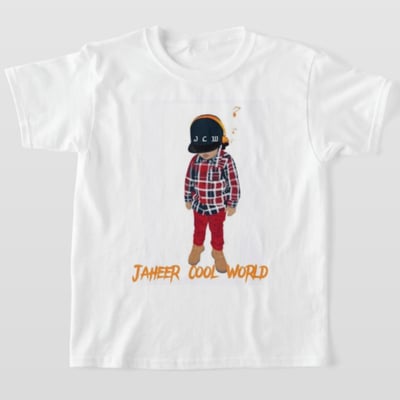 Image of Kids' Basic White T-Shirt (unisex)