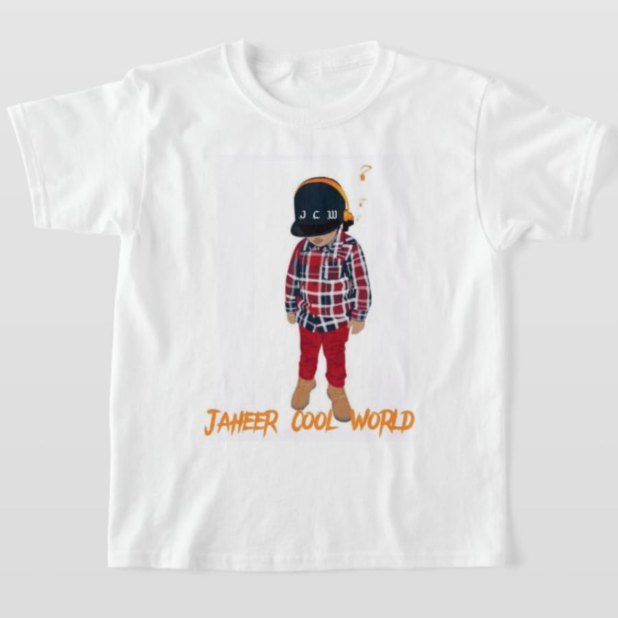 Image of Kids' Basic White T-Shirt (unisex)