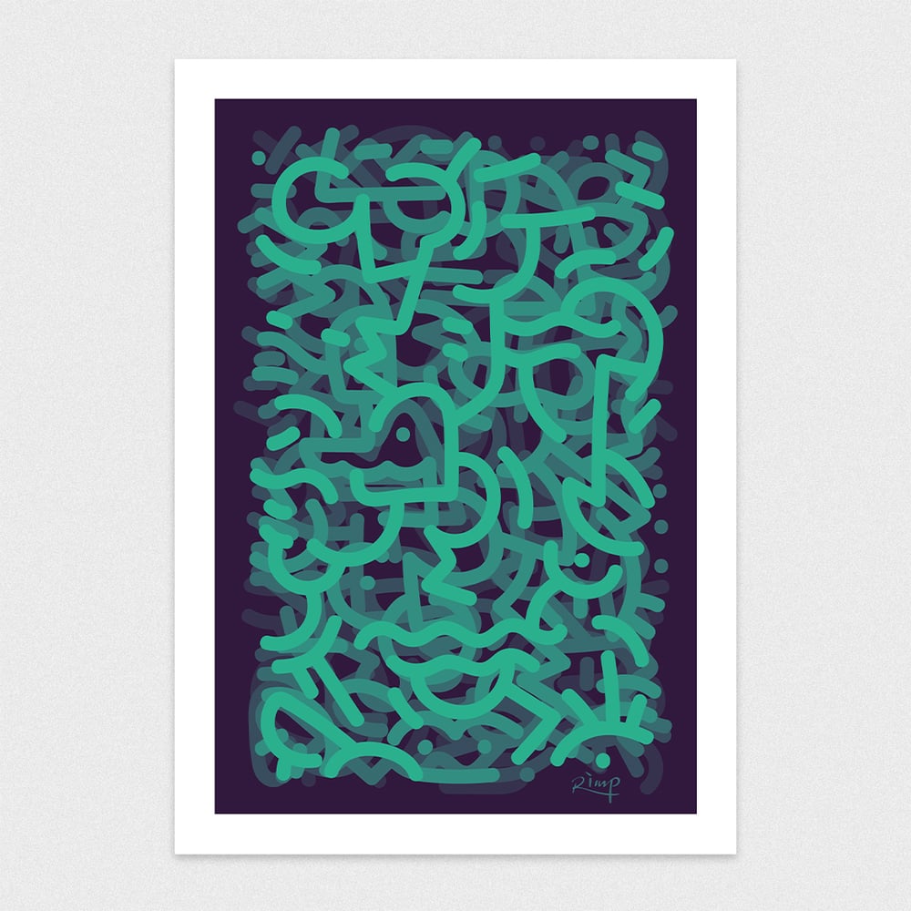 Image of Blue Velvet | 21 x 30 cm
