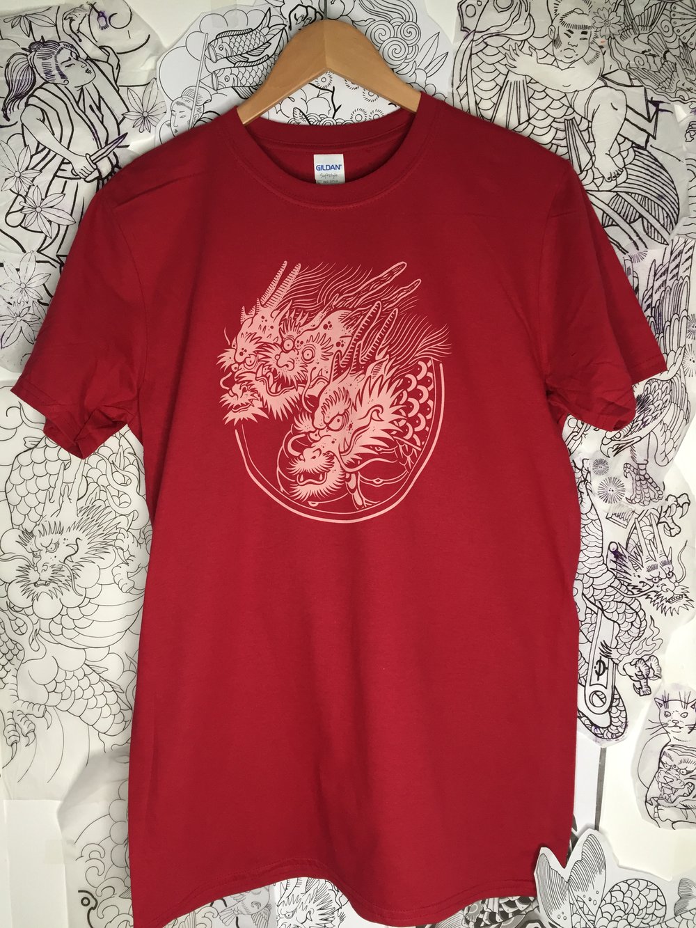t-shirt. Faraon Dragons
