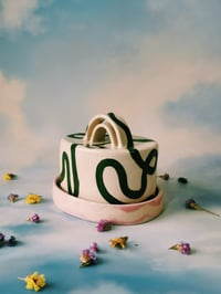 Image 1 of MADE TO ORDER Double-Handled Butter Dish