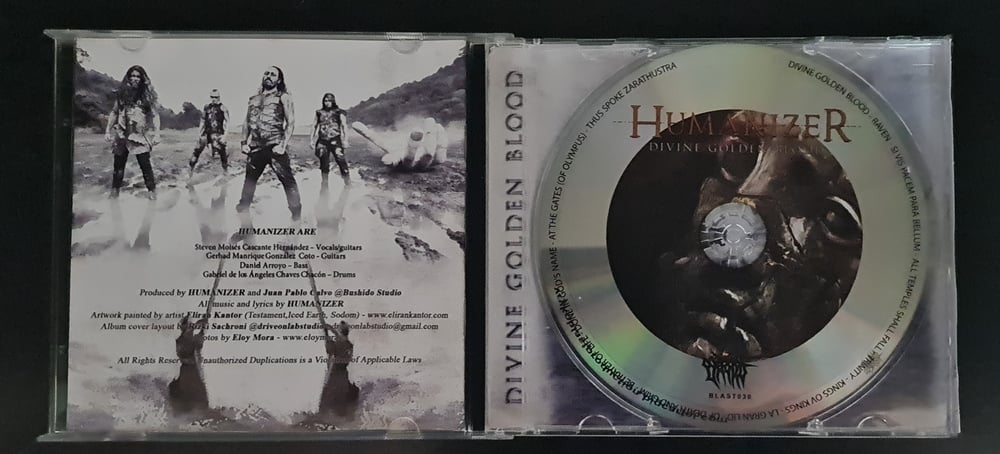 HUMANIZER - DIVINE GOLDEN BLOOD Jewelcase CD