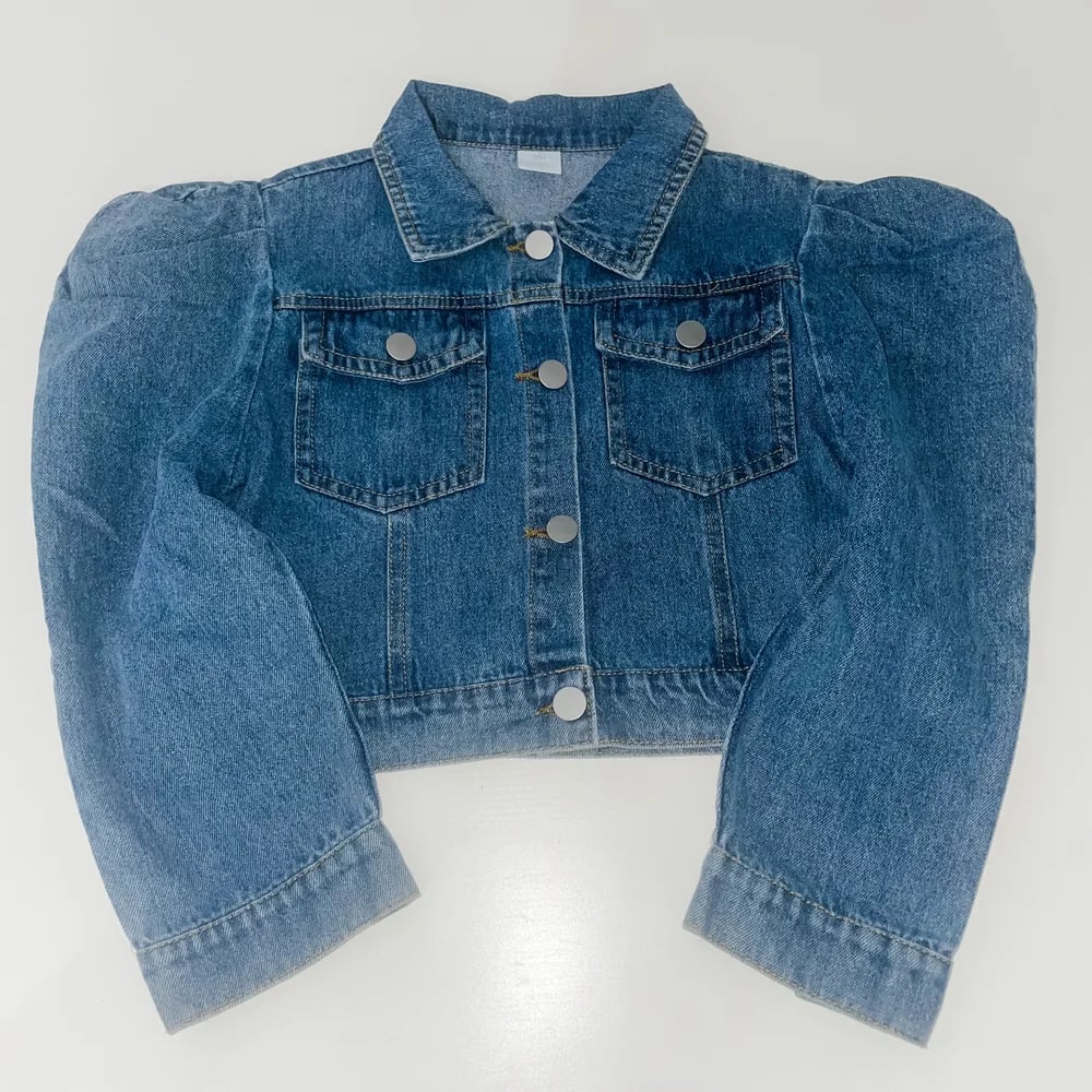 Image of LV Denim Drip Jacket