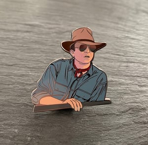 Dr. Alan Grant hard enamel pin badge