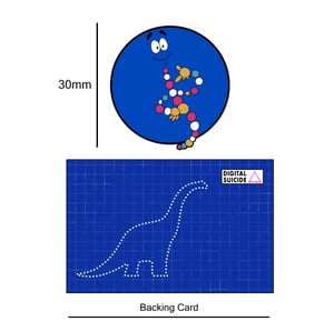 Mr DNA Hard Enamel Pin Badge