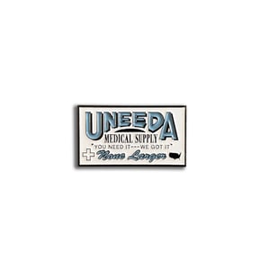 Return of the Living Dead inspired "Uneeda" soft enamel pin badge