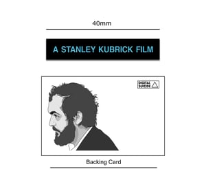 "A Stanley Kubrick Film" soft enamel pin badge