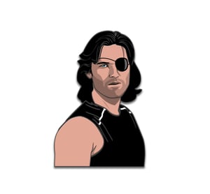 Snake Plissken hard enamel pin badge