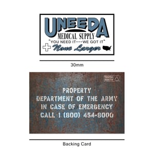 Return of the Living Dead inspired "Uneeda" soft enamel pin badge