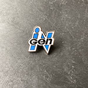 Steven Spielberg Jurassic Park inspired Ingen Enamel Pin Badge.
