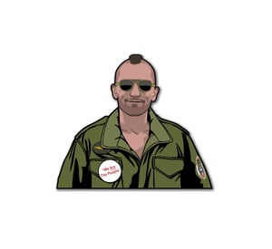 Travis Bickle hard enamel pin badge