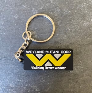 Weyland-Yutani PVC keyring