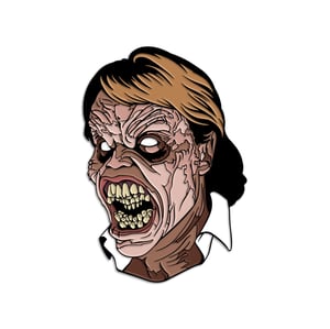 Evil Dead 2 inspired "Deadite Ed" soft enamel pin badge