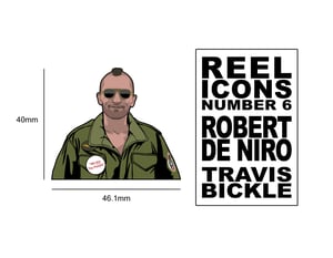 Travis Bickle hard enamel pin badge