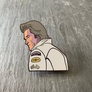 Stuntman Mike hard enamel pin badge