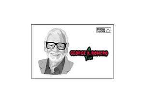Creepshow, "A George A. Romero Film" soft enamel pin badge