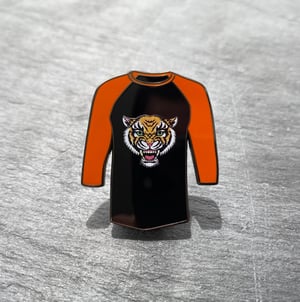 Mandy inspired "Tiger Raglan" Hard Enamel Pin