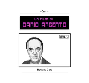 Un Film Di Dario Argento soft enamel pin badge