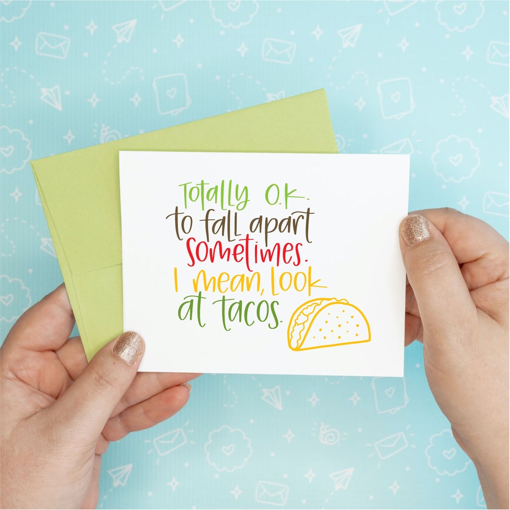 Image of Tacos Fall Apart Card