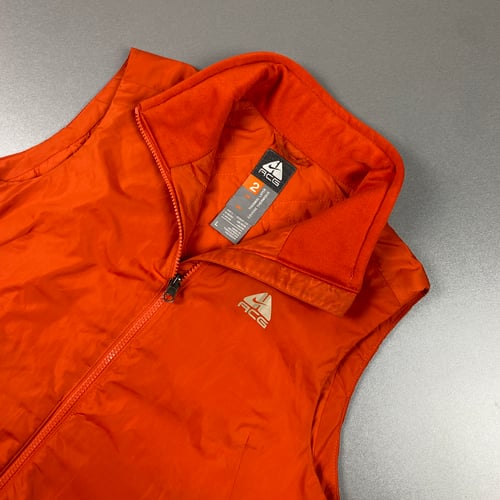 Image of Women's Nike ACG zip up vest, size large