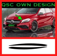 Image 1 of X2 Mercedes a class w176 eyebrow stickers decals 