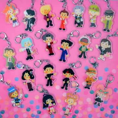 Image of Ace Attorney Charms
