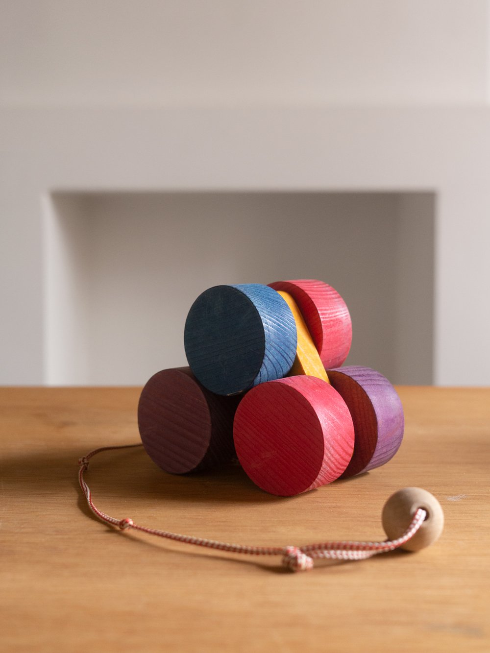 Image of wooden pull toy