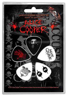Queen / Mötley Crüe / Alice Cooper Guitar Picks