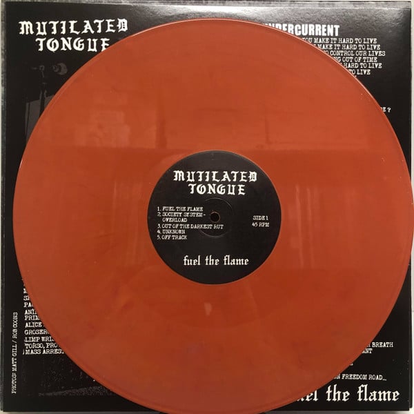 MUTILATED TONGUE "Fuel The Flame" LP