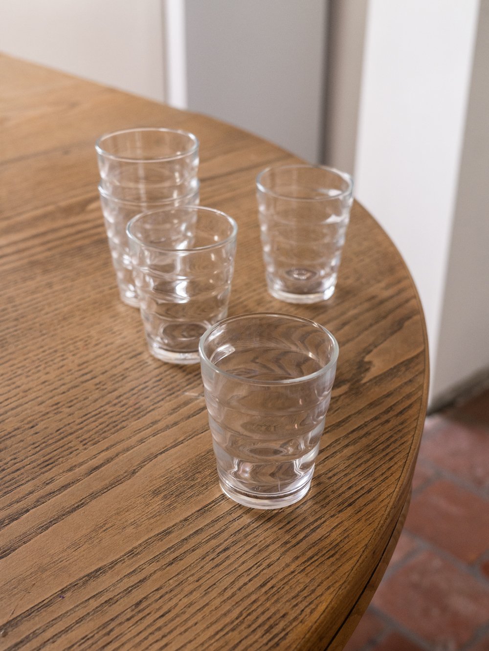 Image of glass tumblers