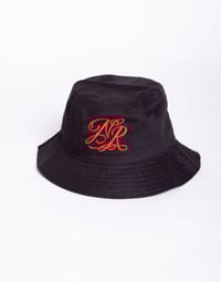 NR Bucket Hat BLACK/RED