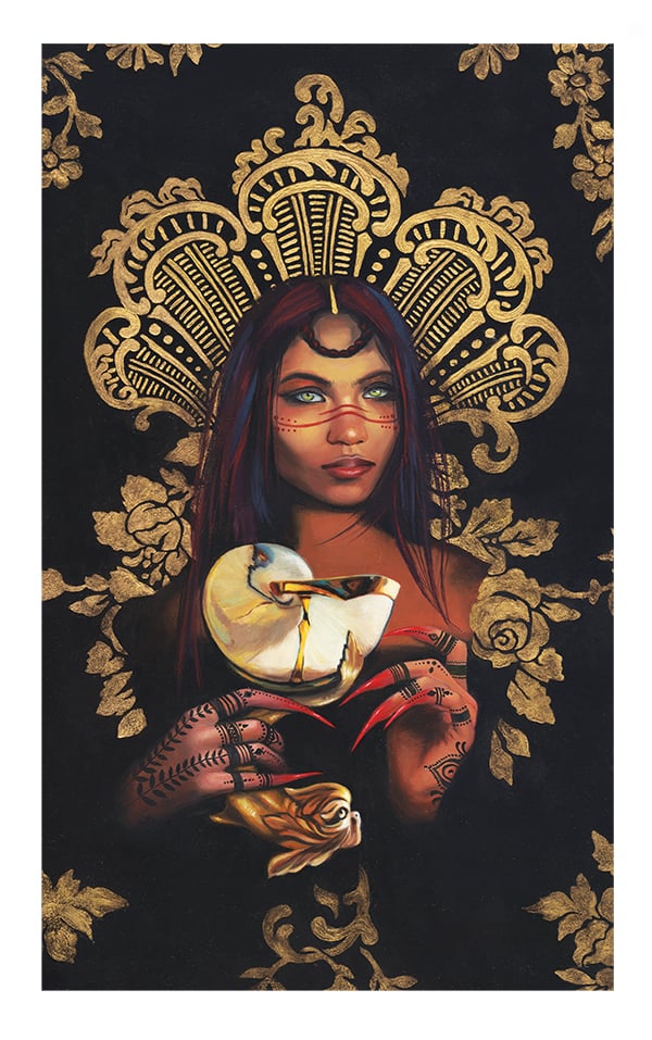 Image of "Ace of Cups" Limited edition print 