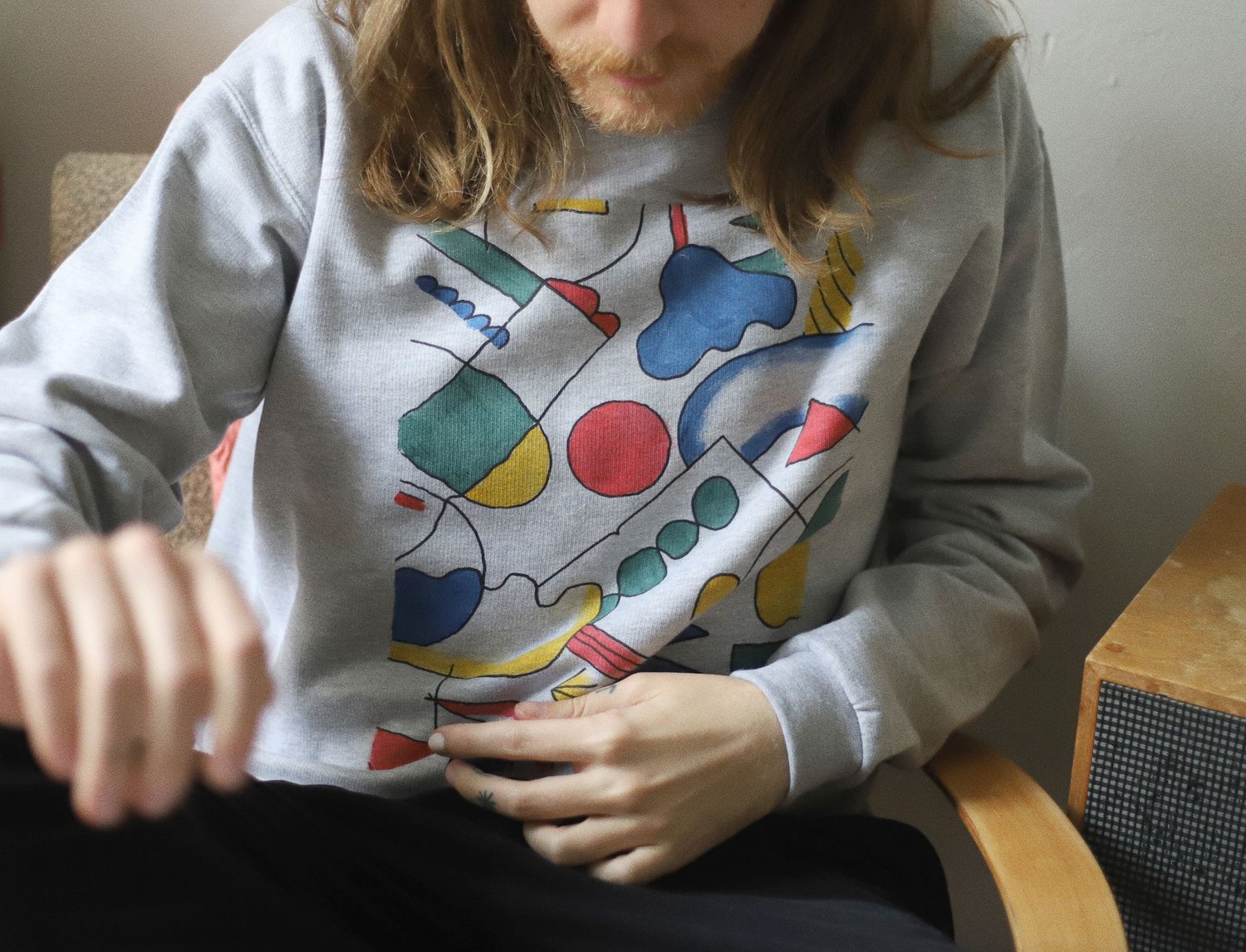 Image of COLORED DRAWING SWEATSHIRT