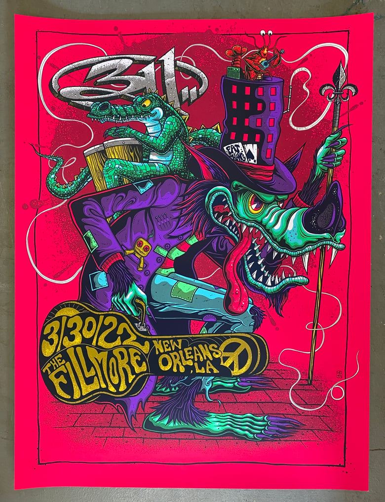 Image of 311 - The Fillmore - 3/30/2022 Artist Copies
